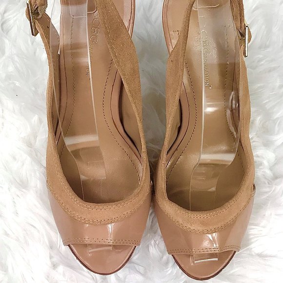 BCBGeneration Leather High Heel Pumps, Size 8.5 - Picture 5 of 8